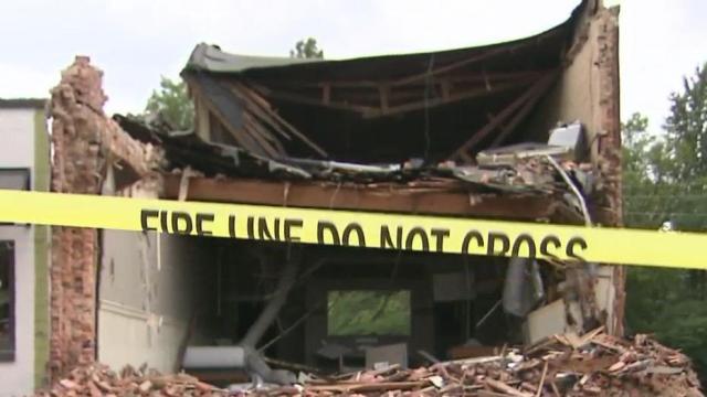 Historic Youngsville building demolished after second floor collapsed