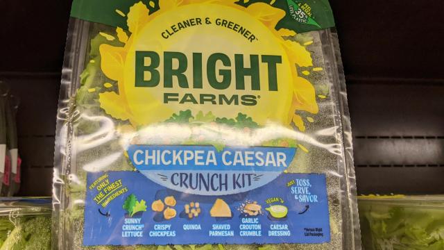 Free BrightFarms Salad Kit with new coupon at Harris Teeter