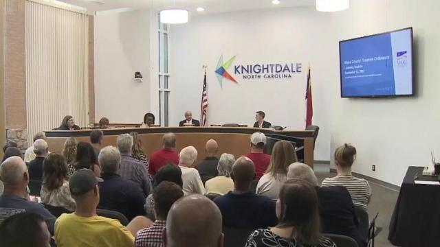Community members pack town hall to speak about stray bullets in Wake County