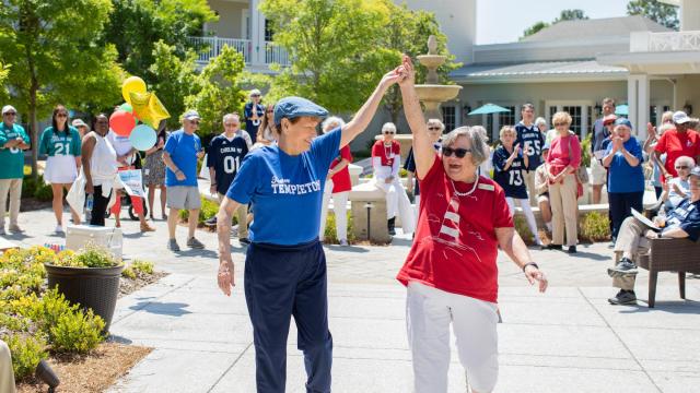 Senior living community brings Olympic-style games to North Carolina