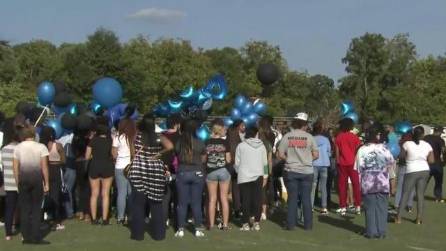 Balloons released in memory of teen found dead in Orange County