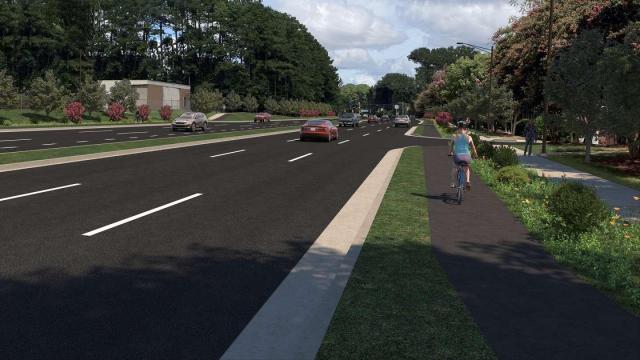 Raleigh seeks to make Six Forks Road safer to drive, walk and bike