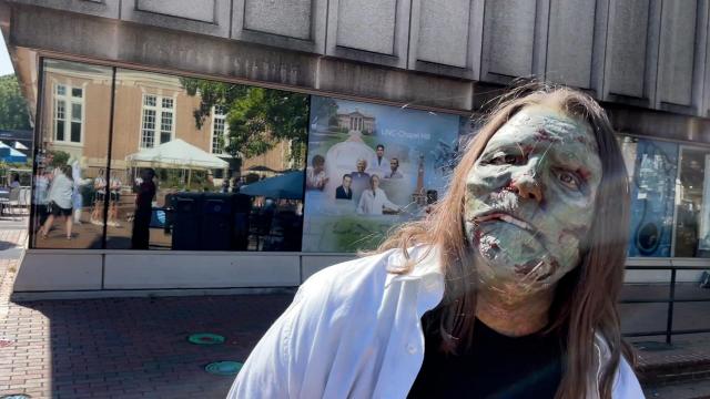 Zombies invade UNC for emergency preparedness event