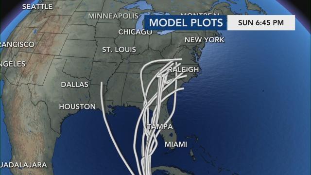 Tropical Storm Ian nears hurricane status as Cuba evacuates; models show NC will likely be impacted this week
