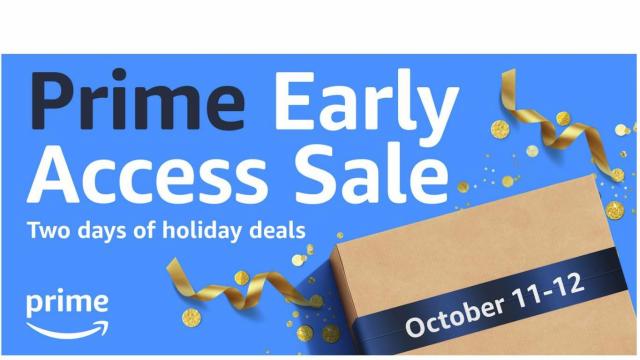 Amazon hosting Prime Early Access Sale Oct. 11-12