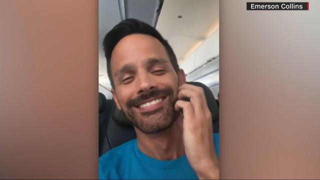 Man records spooky moans and groans on plane PA system
