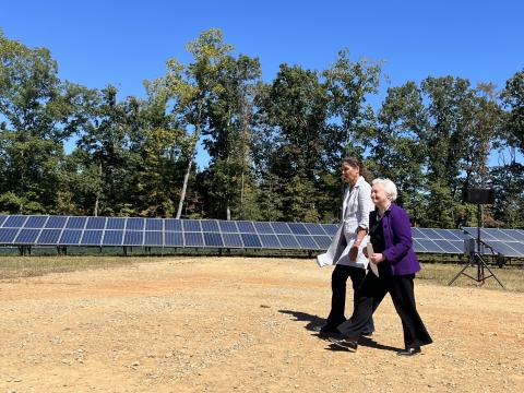 Janet Yellen visits the Triangle to tout clean energy economy