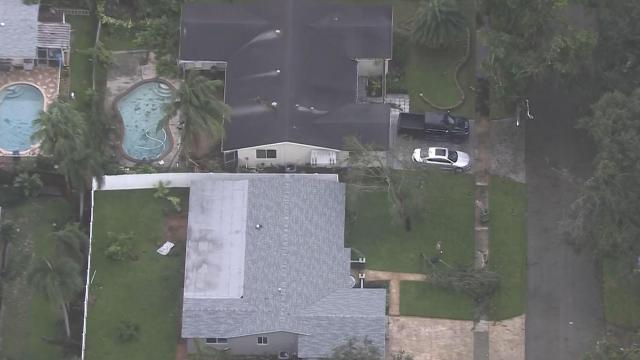 Drone video: Possible tornado damage in Florida