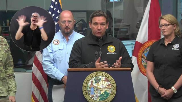 Florida Gov. gives update on impact of Ian