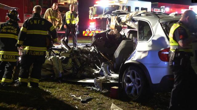 Driver charged with DWI after head-on crash in Smithfield that severely injured one