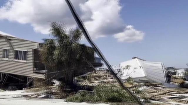 Hurricane Ian leaves path of destruction through Fort Myers