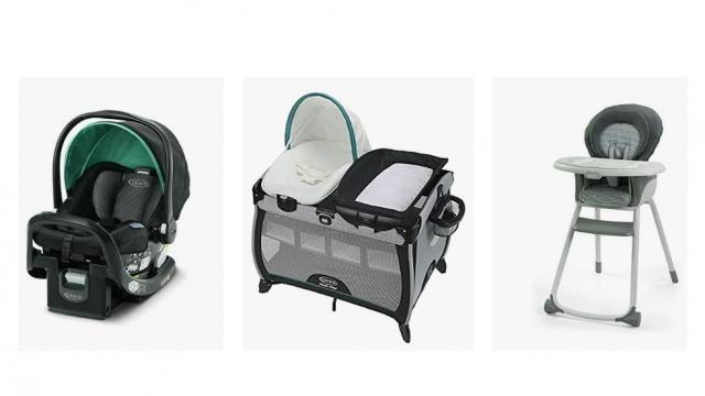 Graco car seats, high chairs, playards, strollers and travel systems on sale 40% off at Amazon