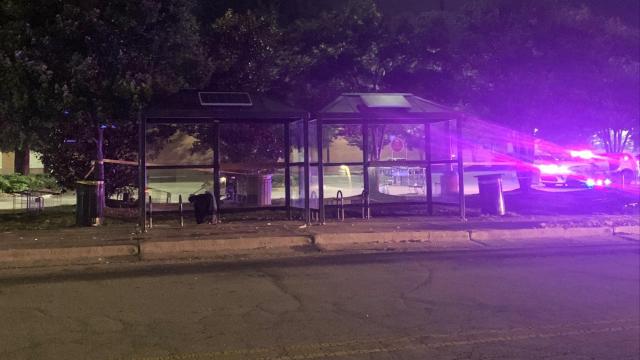 Man stabbed at Garner bus stop in attempted robbery