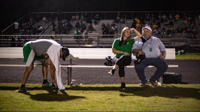 High school football: Dad and daughter catch 'all the great memories'
