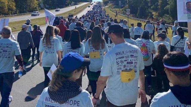 Walk for Hope sets fundraising record