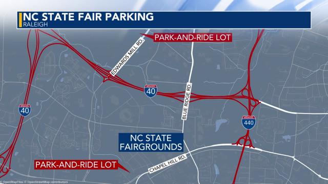 Free parking available for NC State Fair