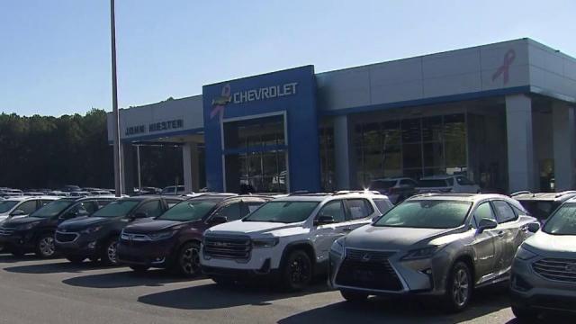 New report shows used car prices dipping