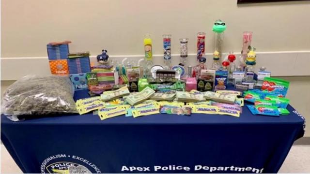 Apex police seize medication inside cereal bins, sweet baggage at vape store