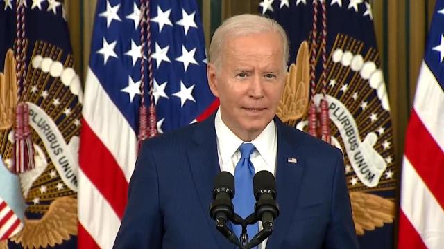 President Joe Biden discusses midterm election results