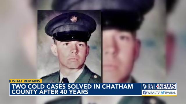 Two cold cases solved in Chatham County after 40 years