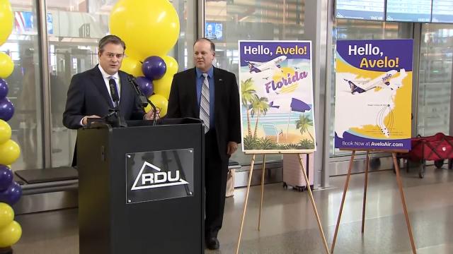 Avelo Airlines announces new routes from RDU to Florida, will open base in February