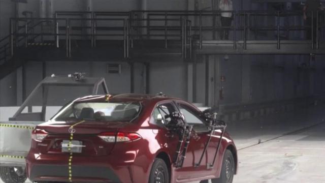 New side crash test gives more accurate safety results