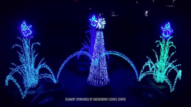 Greensboro Science Center hosts Winter Wonderlights