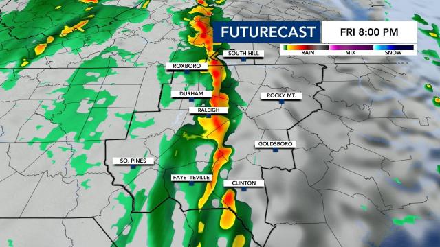 Nicole latest: Last of rain storms continue to push east
