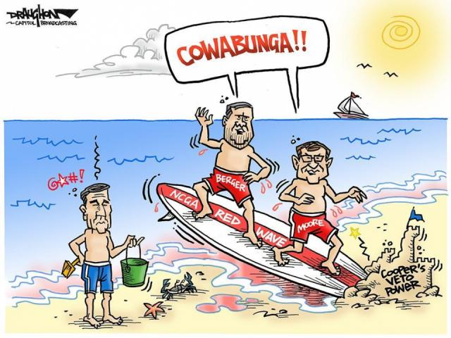 DRAUGHON DRAWS: GOP's dudes on the red wave