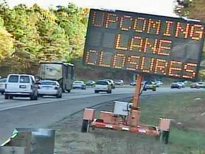 Road Work Leads to Weekend I-40 Lane Closures