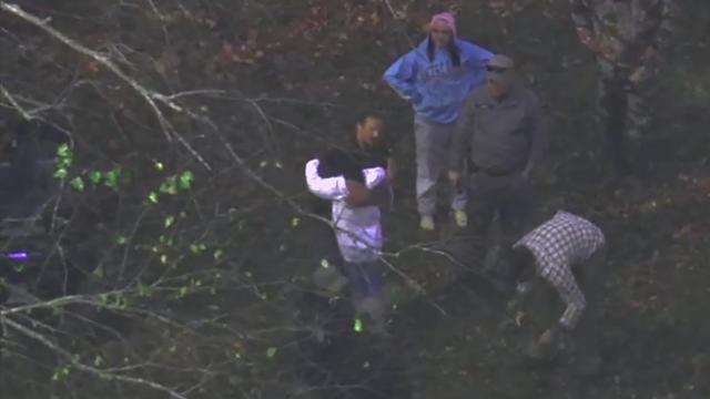 Sky 5 shows boy, father reunited after search