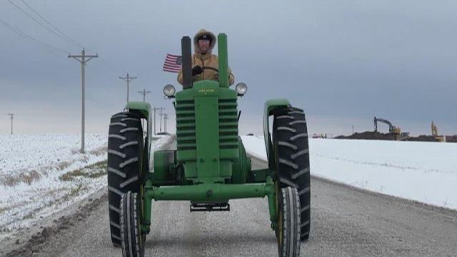 Doctor's 20-mile tractor drive to work underlines rural healthcare struggles