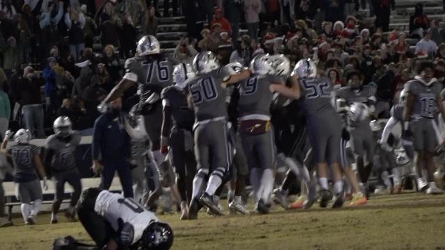 (1) Grimsley outlasts (5) Hough in triple overtime to advance to 4A football regional