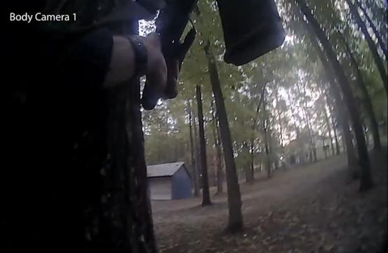 Raleigh police release video from tense moments where officer was shot in Hedingham mass shooting