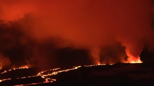 Mauna Loa continues to erupt, ranchers worry about lava 