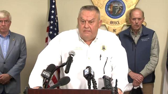 Moore County Sheriff's Office holds press conference to address mass power outage