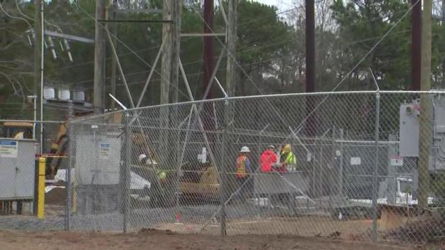Power crews make progress, restore power in Carthage