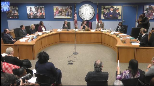 Wake school board swears in 5 new members