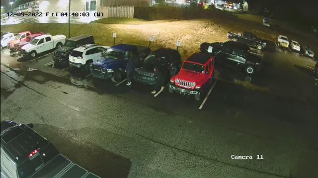 Caught on cam: Thieves drive over $600,000 in stolen cars right off a dealership lot in NC
