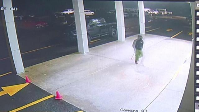 Ten vehicles were stolen from the John Hiester Chrysler Dodge Jeep Ram store of Lillington early Friday morning. The elaborate plot was captured on security cameras, showing multiple individuals breaking into vehicles around 4:30 a.m.