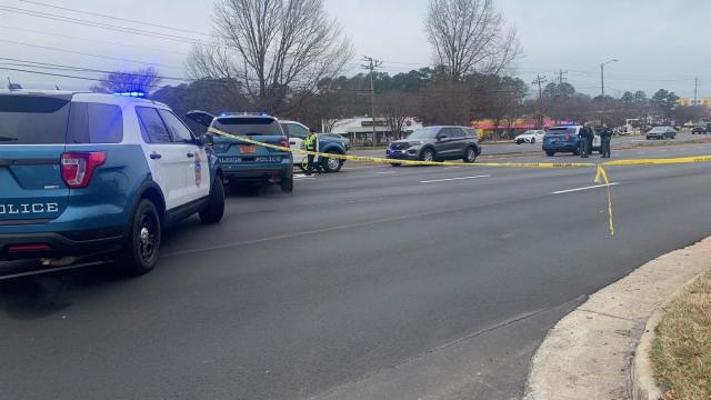 Person struck by car on Glenwood Avenue in Raleigh