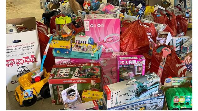 A Christmas miracle: Abrigo team collects more than 200 gifts for Toys for Tots after theft in Enfield warehouse