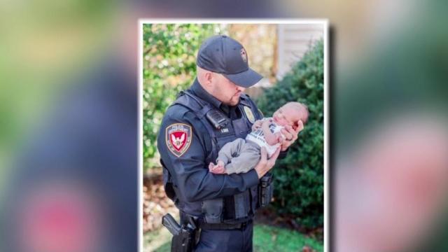 NC police, Durham city employees come together to support officer fighting cancer 