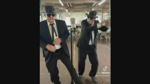 Dancing 75-year-old twins from NC create viral videos on TikTok