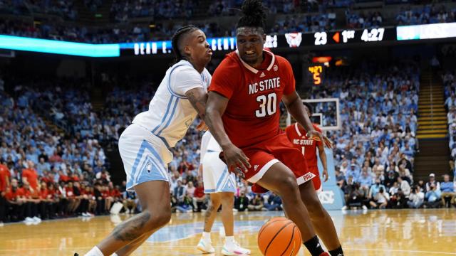 DJ Burns leads NC State to second-half comeback at Wake Forest
