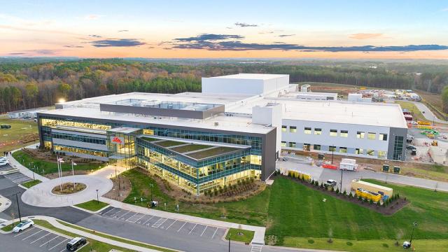 Pharma giant Eli Lilly to add 100 jobs at $450M manufacturing facility in RTP