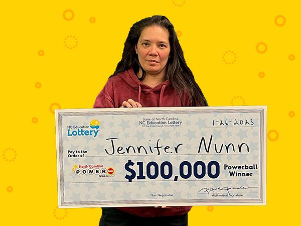Goldsboro woman wins $100,000 prize in Powerball drawing