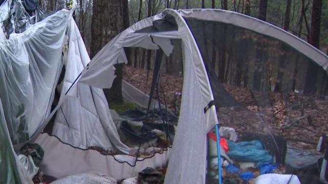 Wake Co. with 20 homeless encampments as shelters remain full
