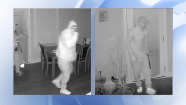 Apex police: Masked burglars are breaking into homes using the back door