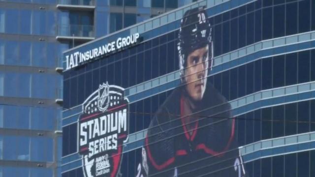 Huge banners, sellout Stadium Series, international audience show that Raleigh is a hockey town